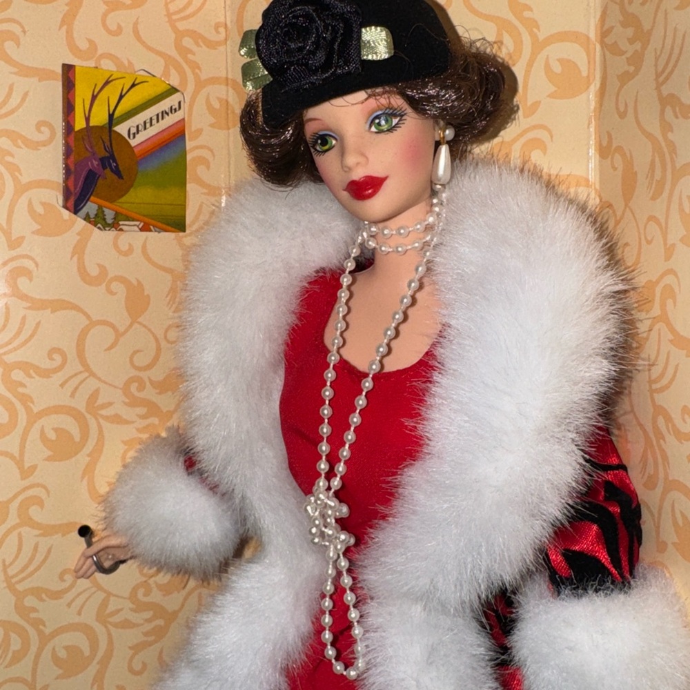 Holiday 1920s Voyage Barbie Doll, Holiday Homecoming Series 1998, Vintage-18651